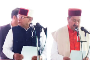 उत्तराखंड : धामी मंत्रिमंडल का हुआ विस्तार भरत सिंह चौधरी और खजान दास सहित इन पांच मंत्रियों ने ली शपथ