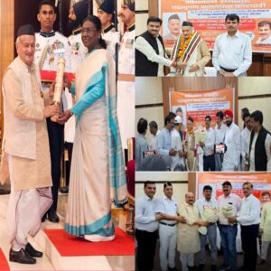 देश के प्रतिष्ठित सम्मान पद्मभूषण से सम्मानित भगत सिंह कोश्यारी के सम्मान में फेडरेशन ऑफ आल इंडिया व्यापार मंडल ने किया अभिनंदन समारोह