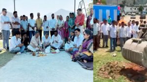 चमोली खबर : विधायक अनिल नौटियाल ने गौचर में मिनी स्टेडियम निर्माण का किया भूमि पूजन