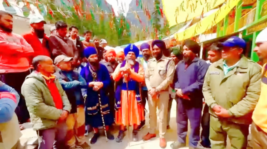 श्री हेमकुंड साहिब यात्रा शांतिपूर्ण और सुचारु रूप से निरंतर जारी