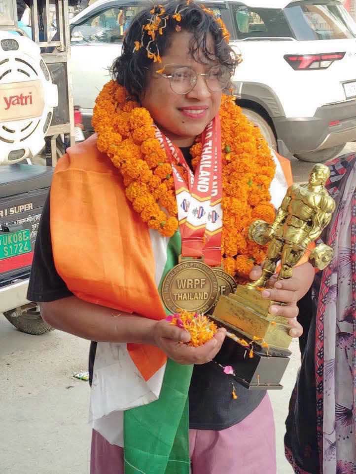 थाईलैंड वर्ल्ड पावर लिफ्टिंग चैंपियनशिप में भारत की मुन्नी देवी ने जीते दो स्वर्णपदक